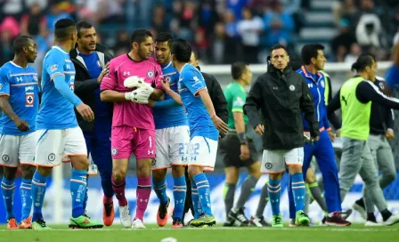 Gargano agrede a Corona durante el Cruz Azul vs Monterrey