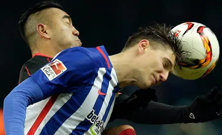 Fabián y Frankfurt caen en contra del Hertha Berlín