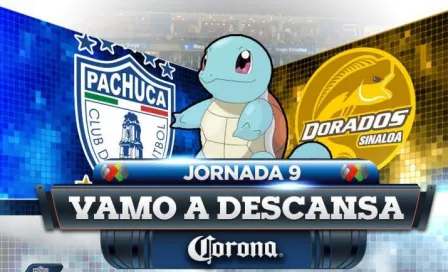 Pachuca homenajea a Pokémon en duelo contra Dorados