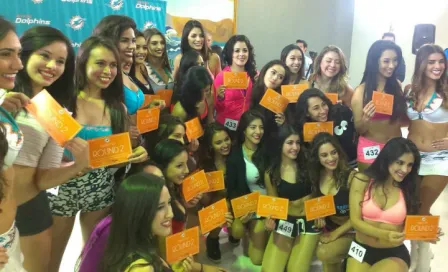 Sexys mexicanas compiten por unirse a las porristas de Delfines