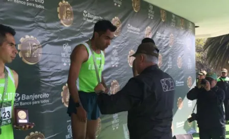 Campeón panamericano gana carrera Sedena