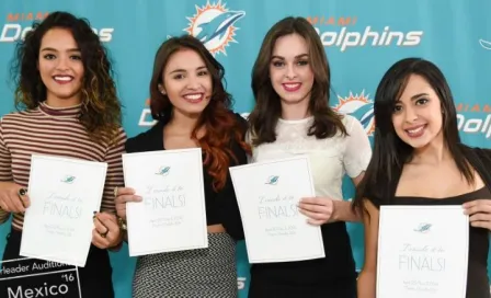 Cuatro mexicanas, candidatas a ser nuevas porristas de Miami