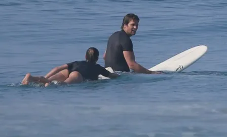 Brady y Bündchen dan 'cátedra' de surf en Costa Rica