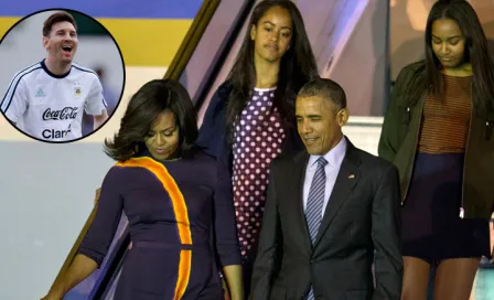 Obama confiesa que sus hijas desean conocer a Messi