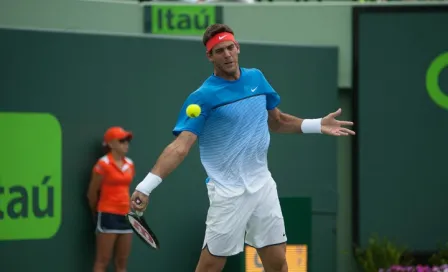 Del Potro, eliminado de Miami contra sustituto de Federer