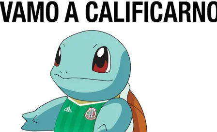 Squirtle apoya al Tri en partido contra Canadá