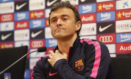 Luis Enrique quiere dar golpe final al Real Madrid