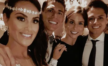 Chicharito, invitado de lujo en boda de Héctor Moreno