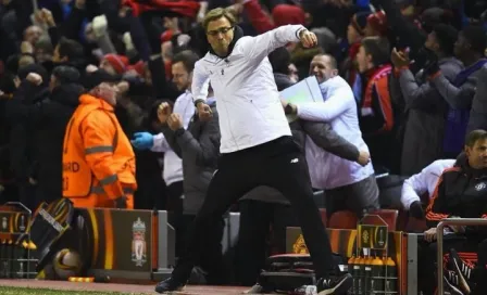 Klopp estalló en júbilo en la gran noche de Anfield