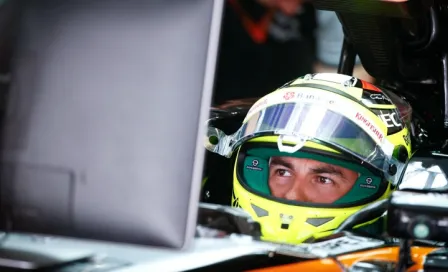 Checo admite presión por mantener séptimo lugar