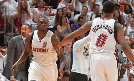 Deng guía aplastante victoria de Miami en Playoffs