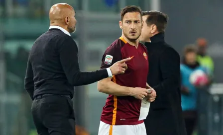 Totti y DT de Roma habrían llegado a los golpes 