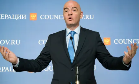 Infantino descarta cambio de sede para Mundial de 2018