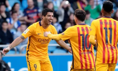 Suárez rompe sequía con 'póquer' contra Depor