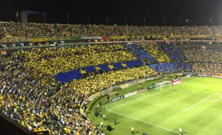 Imponente mosaico adorna Final de Concachampions