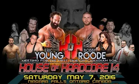 Bobby Roode y Eric Young lucharán en House of Hardcore 14