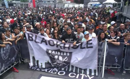 'Raiders Fan Fest' augura éxito para MNF en México