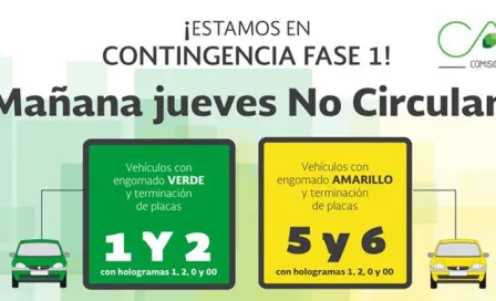 'Doble hoy no circula' se mantiene por tercer día consecutivo