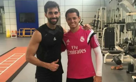 Chicharito despide a Arbeloa con emotivo mensaje  