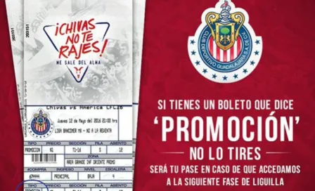 Chivas ya piensa en 'Semis' y lanza promoción 