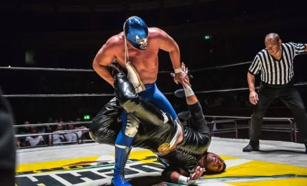 Blue Demon Jr., la sorpresa azul del Mundial de Lucha Libre