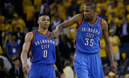 Durant guía triunfo del Thunder sobre Warriors