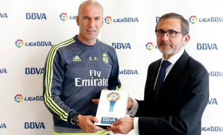 Zidane obtiene premio a mejor DT de abril