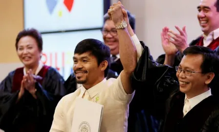 Pacquiao es proclamado senador de Filipinas 