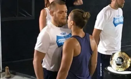 Filtran foto de careo entre McGregor y Ronda Rousey