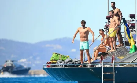 CR7 disfruta de unas vacaciones en Ibiza tras la 'Undécima'