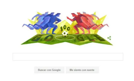 Google dedica 'Doodle' a la Copa América Centenario