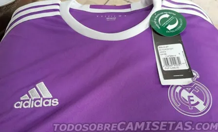 Filtran playeras del Real Madrid para próxima campaña