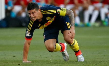 James se perderá partido frente a Paraguay por lesión