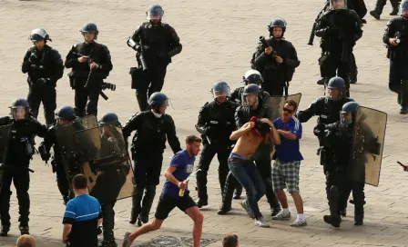 ¿Ultras rusos entrenaron para la Eurocopa?