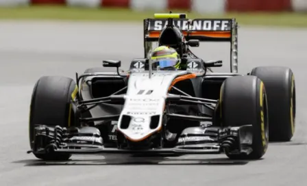 Checo Pérez, tercero en pruebas del GP de Europa