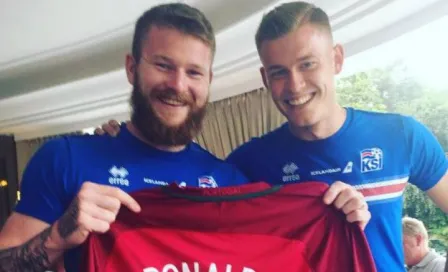 Jugador de Islandia ya tiene camiseta de CR7