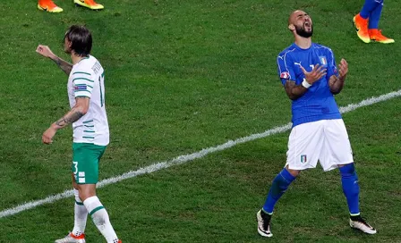 Italia cae con Irlanda previo a duelo con España