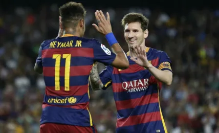  Messi se apena por la admiración de Neymar