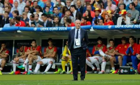 Del Bosque analiza no continuar al frente de España 