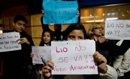 Argentinos convocan a marcha para que Messi no deje la selección