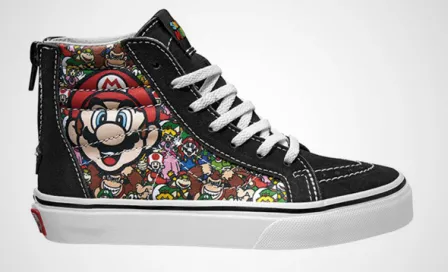 Vans lanza línea de calzado inspirado en Nintendo NES