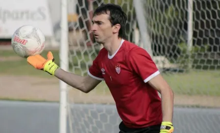 Barovero realiza primer entrenamiento con Necaxa