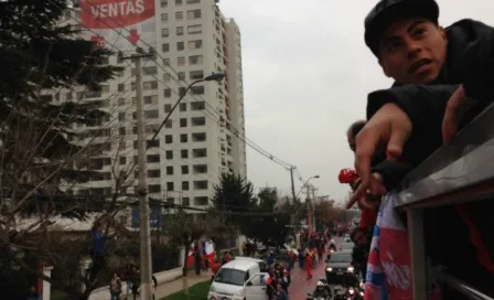  Chile realiza emotivo desfile para festejar el título de CA