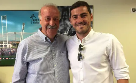 Iker Casillas y Del Bosque firman la paz 