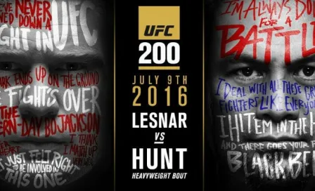 Lesnar contra Hunt, pelea estelar del UFC 200