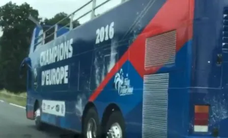 Captan autobús que utilizaría Francia si es campeón de la Euro