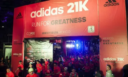 Carrera Adidas 21K, todo un éxito en la Ciudad de México