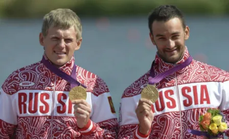 Federación de canotaje veta a dos medallistas rusos