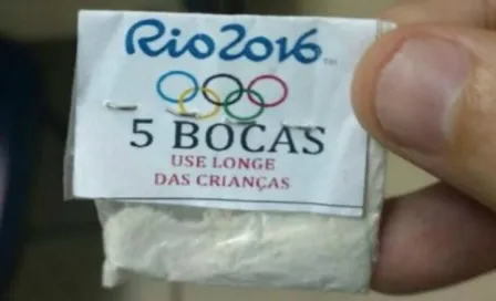 Narcotraficantes venden drogas con logo de Río 2016