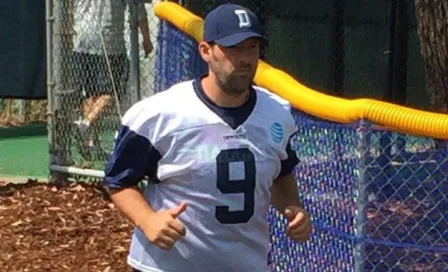 Tony Romo regresa con kilos de más a los entrenamientos